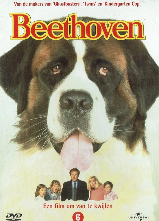 Beethoven staat in  de top 10 films voor hond honden